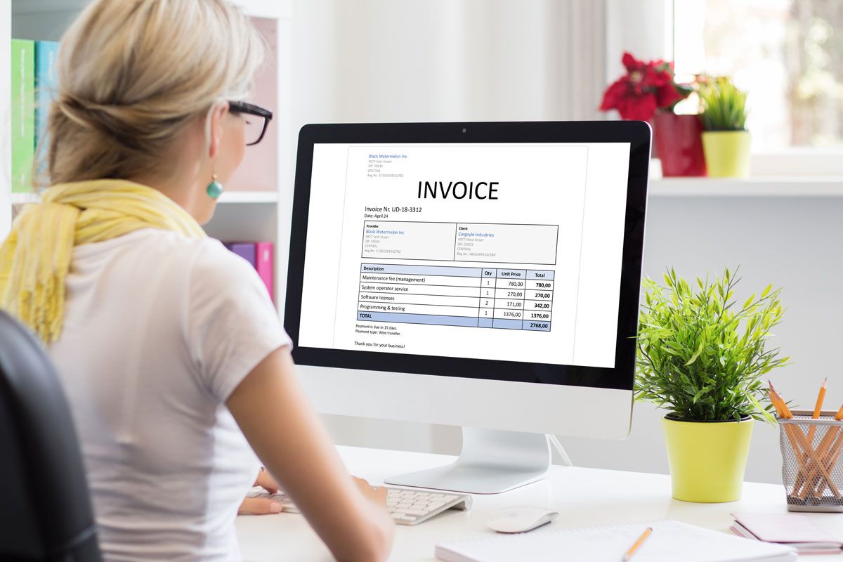 Automatically create and email your invoices when you make a booking