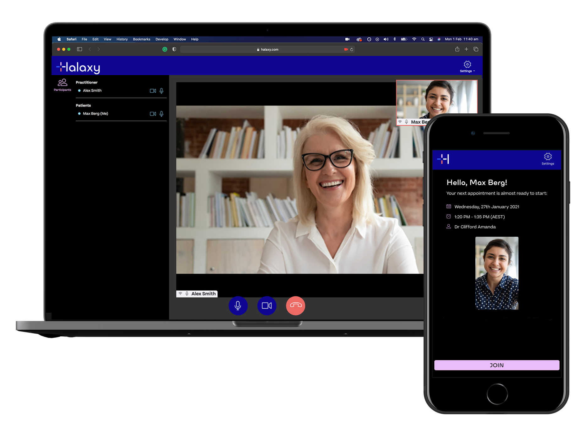 Halaxy Telehealth: Meet Halaxy's in-built video consultation tool